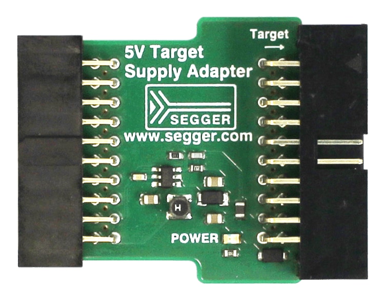 SEGGER Microcontroller 5V Target Supply Adapter Board